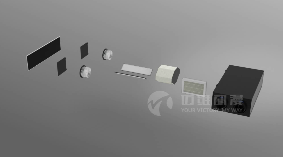 吊頂式熱回收凈化新風(fēng)機(jī)系統(tǒng)原理動畫演示 吊頂式熱回收凈化新風(fēng)機(jī)系統(tǒng)原理動畫演示