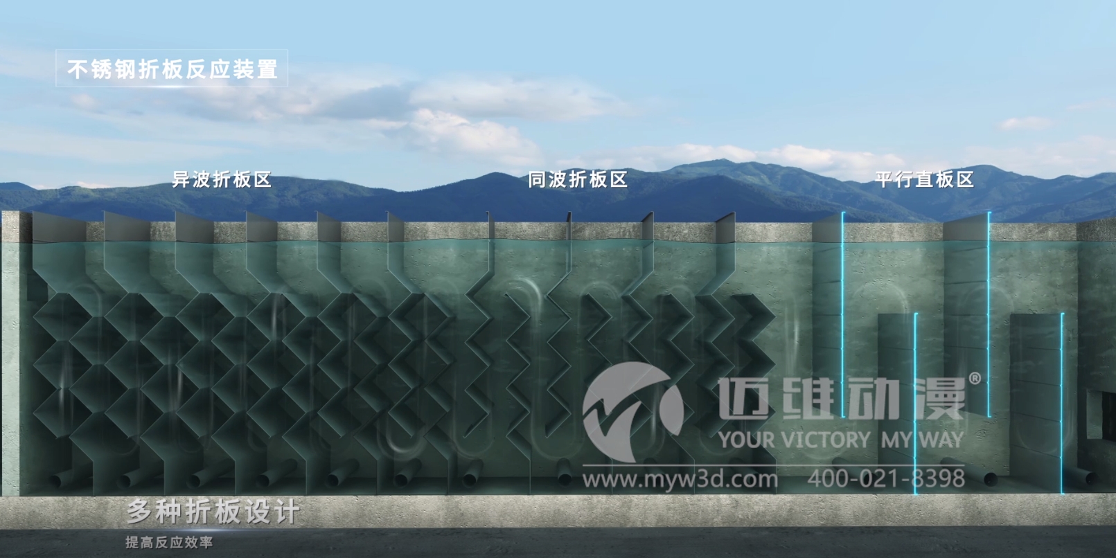 絮凝反應(yīng)裝置產(chǎn)品演示三維動(dòng)畫(huà)(圖1) 絮凝反應(yīng)裝置產(chǎn)品演示三維動(dòng)畫(huà)(圖1)