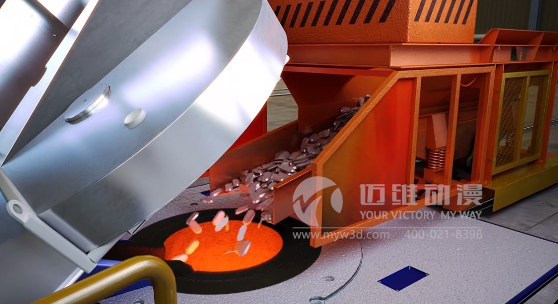 工業(yè)三維動畫，讓觀眾感受冶金工藝的獨(dú)特魅力！(圖1)