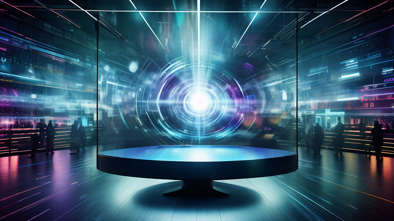  滿滿的黑科技！邁維動(dòng)漫帶你探索3D全息投影的魅力所在!(圖2)