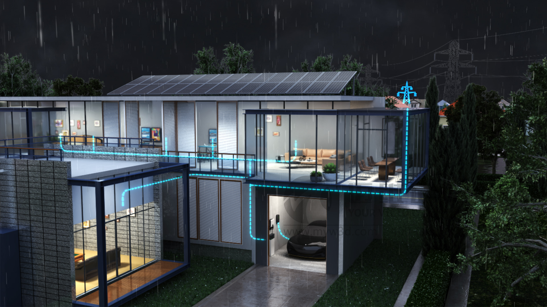 逆變器三維動(dòng)畫具有哪些優(yōu)勢(shì)？為什么在光伏逆變器產(chǎn)品展示中受眾如此廣泛！(圖1)