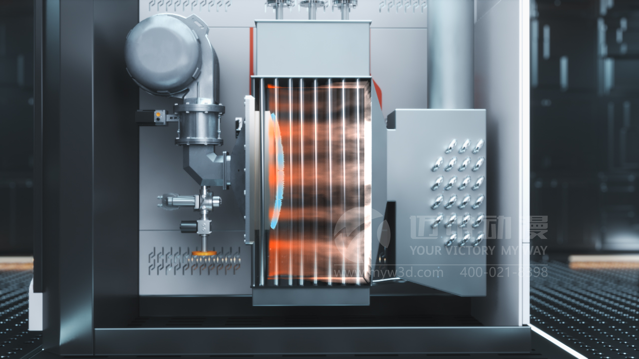 鍋爐行業(yè)三維動畫展示(圖2) 鍋爐行業(yè)三維動畫展示(圖2)