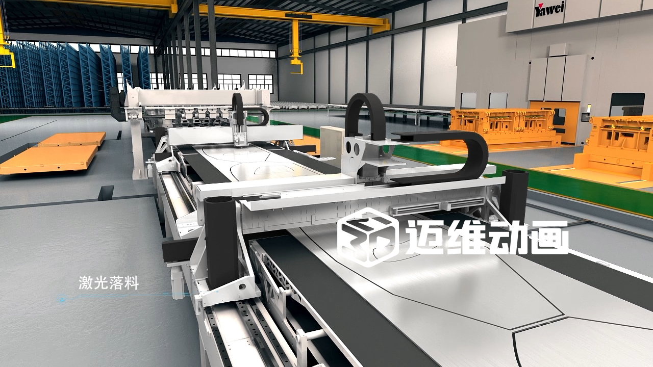 卷板線生產(chǎn)線三維動(dòng)畫(圖4) 卷板線生產(chǎn)線三維動(dòng)畫(圖4)