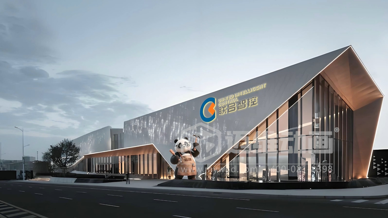 聯(lián)合智控超級(jí)工廠生產(chǎn)線(xiàn)三維動(dòng)畫(huà)(圖1)