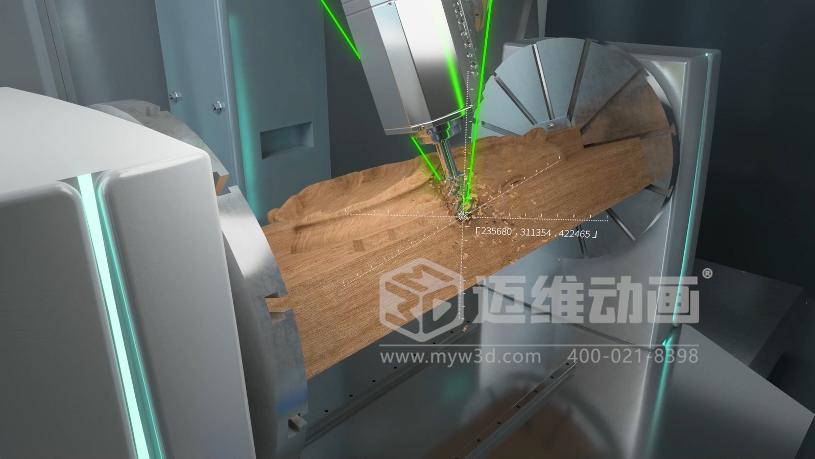 聯(lián)合智控超級(jí)工廠生產(chǎn)線(xiàn)三維動(dòng)畫(huà)(圖4)