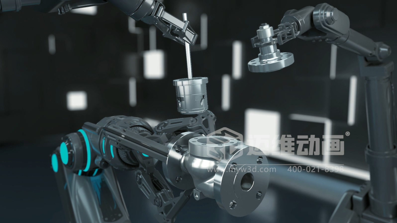 閥門工作原理太復(fù)雜？三維動(dòng)畫動(dòng)態(tài)演示讓客戶一看就懂！(圖3)