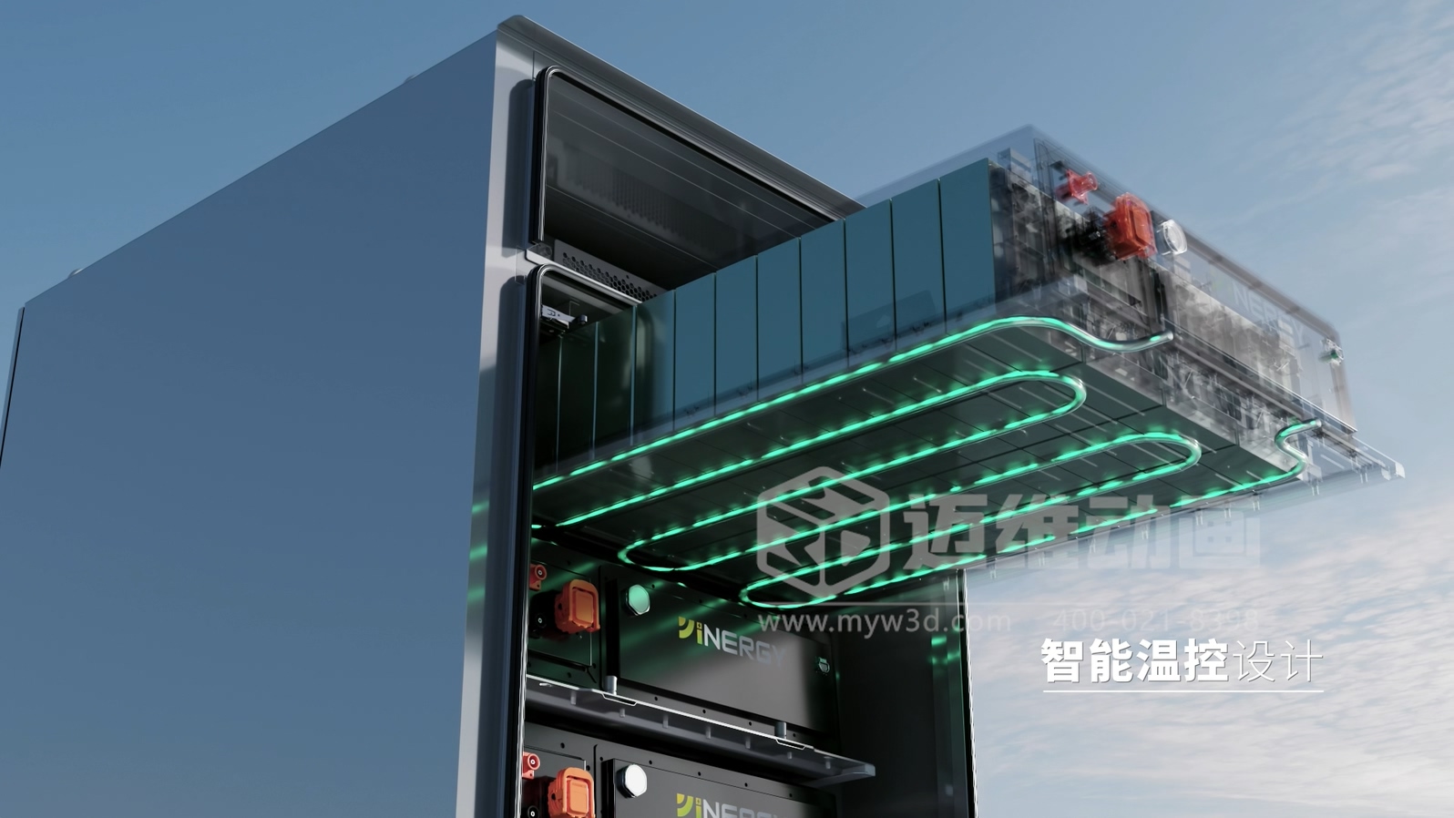 客戶總看不懂你的儲能柜？三維動畫讓工商業(yè)儲能方案 “會說話”(圖4)