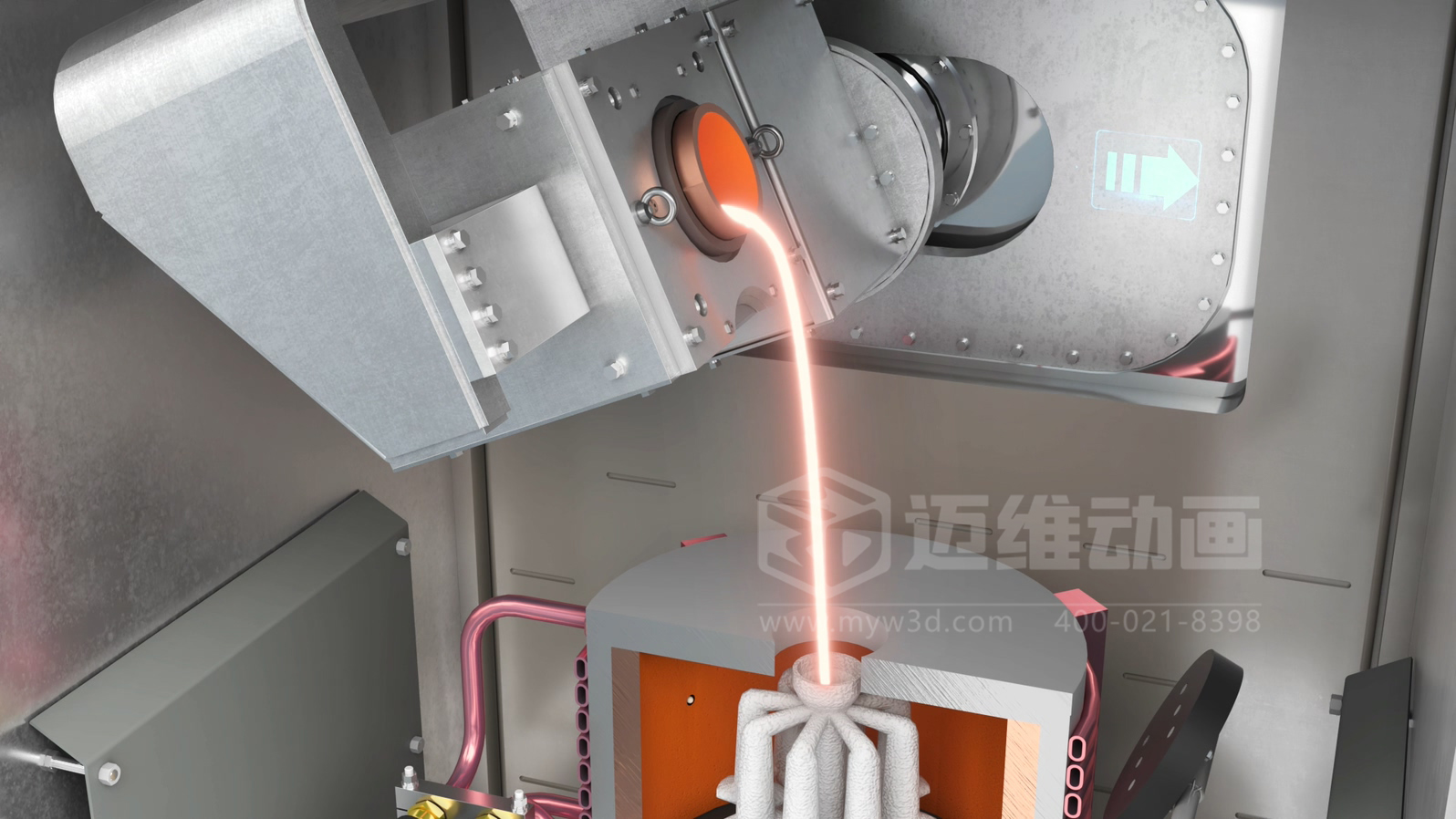 從內(nèi)部培訓(xùn)到客戶簽約：定向凝固三維動畫如何成為特鋼企業(yè)的 “技術(shù)翻譯官”？(圖2)