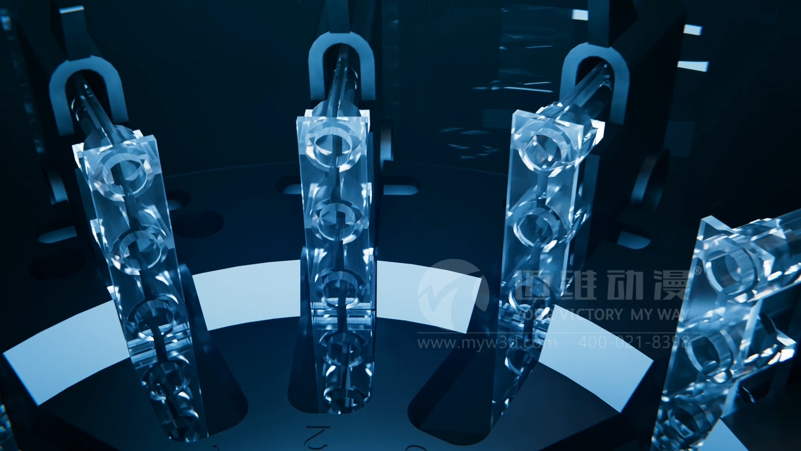 全自動血型分析儀產(chǎn)品三維動畫(圖2)