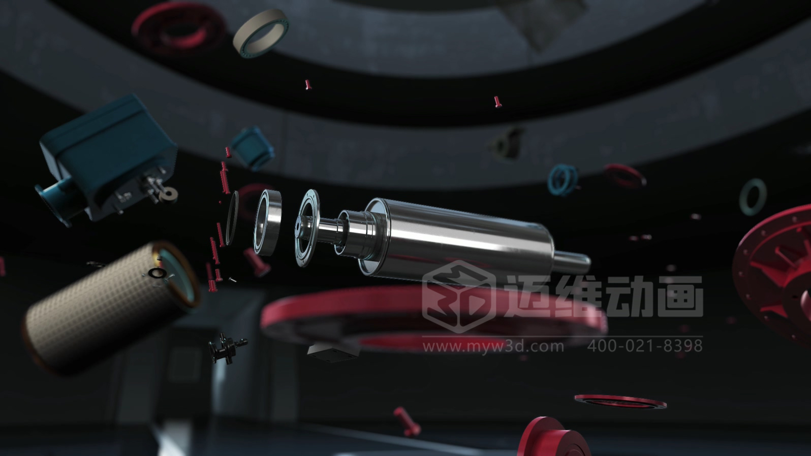 電機(jī)企業(yè)選型必看！三維動畫還原永磁直驅(qū)電機(jī)全場景表現(xiàn)：從結(jié)構(gòu)、效能到場景應(yīng)用，可視化看懂 “無齒輪驅(qū)動” 黑科技(圖1)