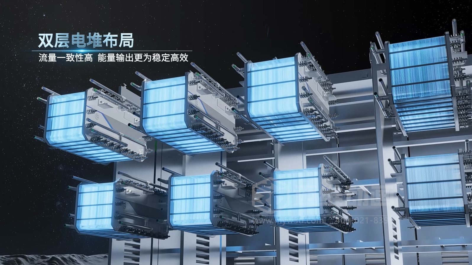 全釩液流儲(chǔ)能系統(tǒng)產(chǎn)品三維動(dòng)畫(圖3)