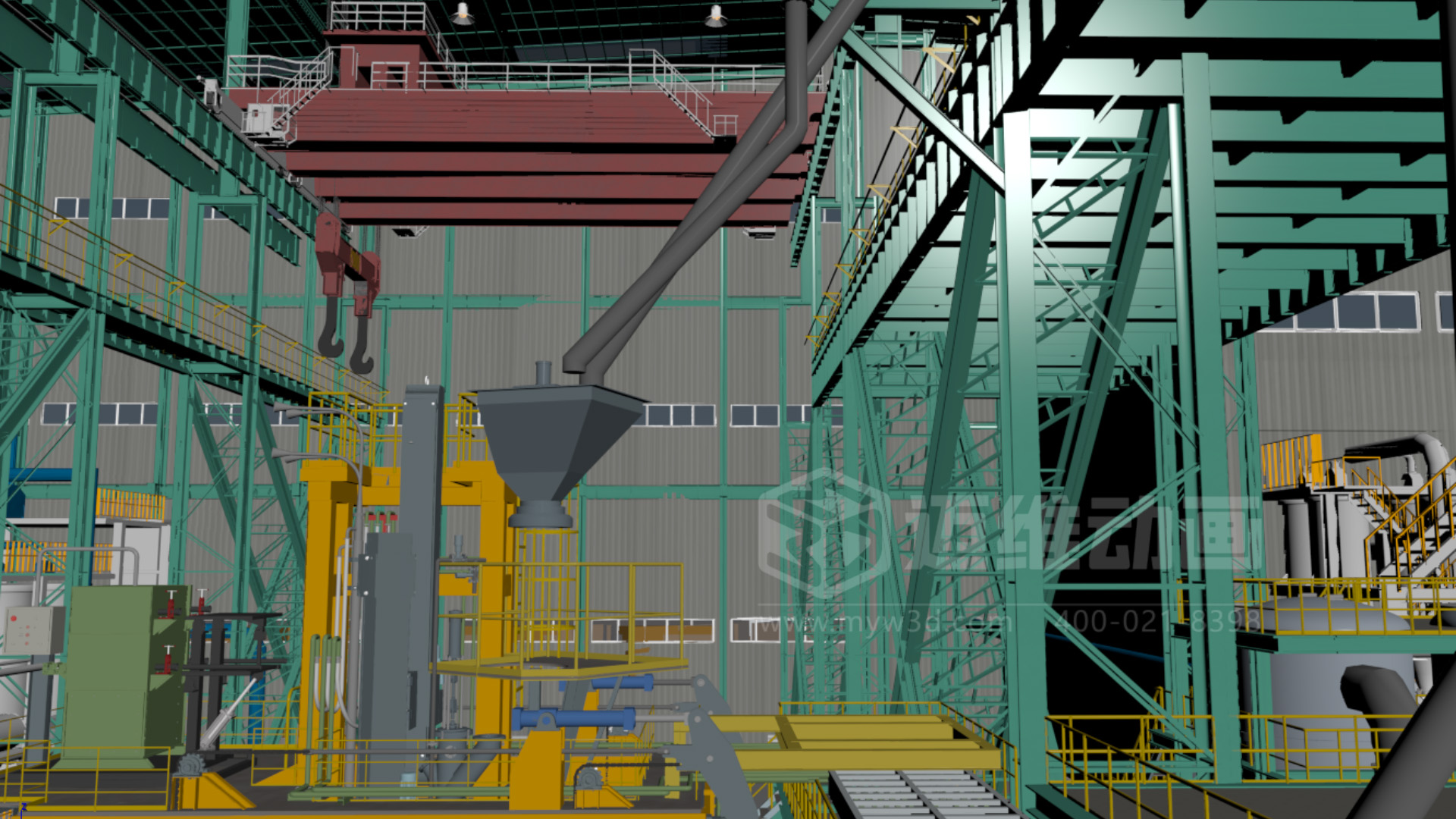 從閱兵場到數(shù)字場：大型生產(chǎn)線三維逆向建模，復(fù)刻“大國重器”的硬核之美(圖11)