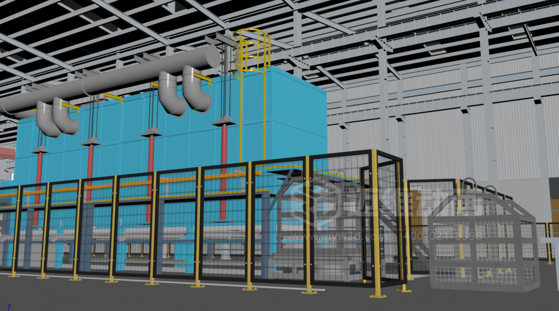 從閱兵場到數(shù)字場：大型生產(chǎn)線三維逆向建模，復(fù)刻“大國重器”的硬核之美(圖20)