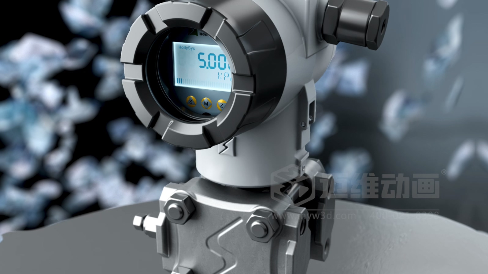 智能壓力變送器三維動(dòng)畫(圖2) 智能壓力變送器三維動(dòng)畫(圖2)