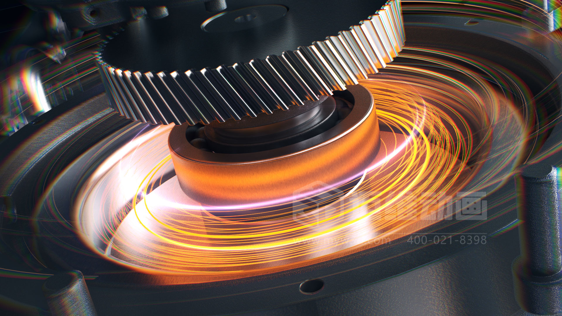 壓縮機 “透視” 震撼來襲！三維動畫拆解內(nèi)部結構，系統(tǒng)原理看得見，核心材質細節(jié)拉滿！(圖3)