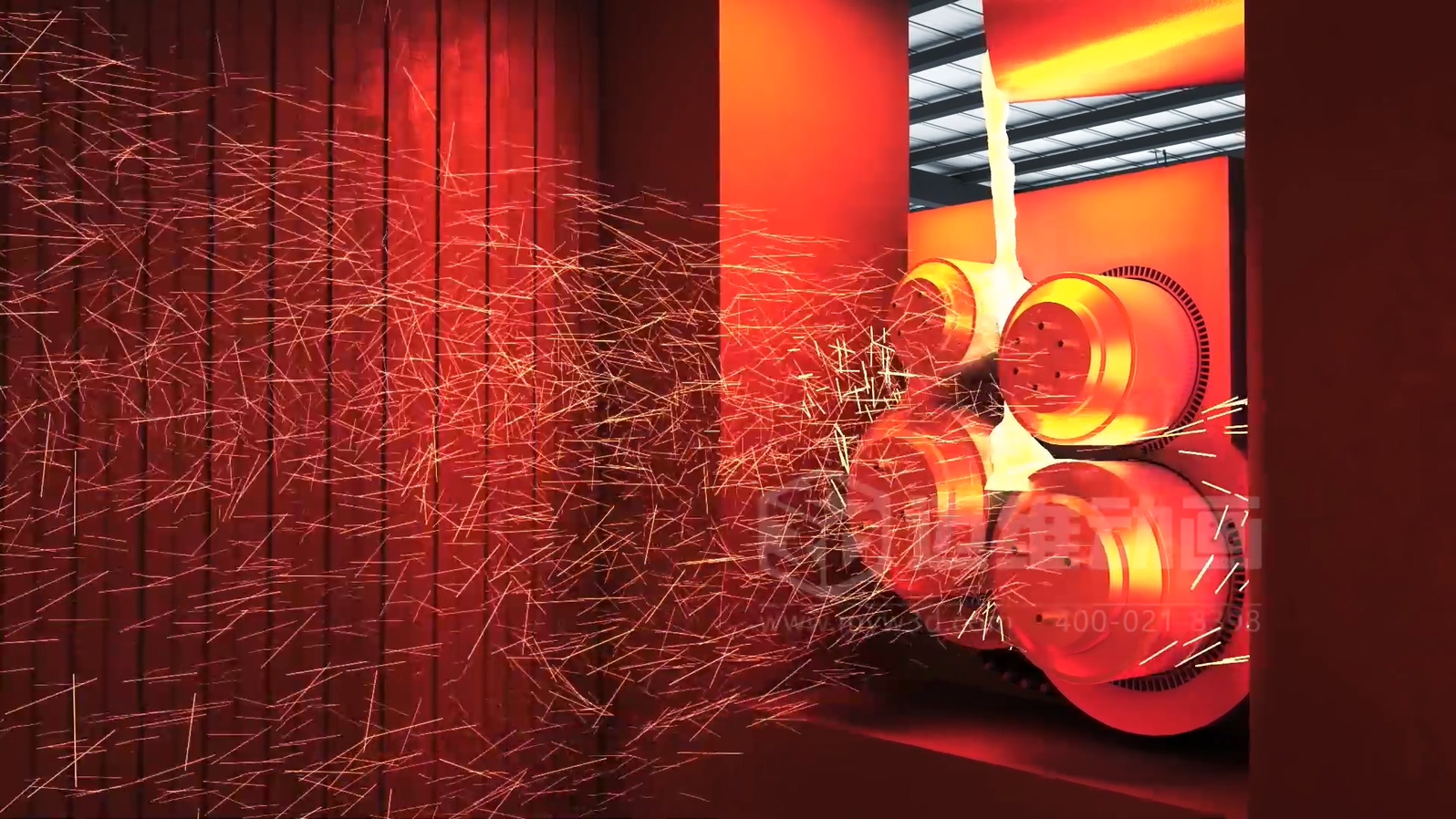 生活垃圾焚燒飛灰 “水洗 + 熔融” 資源化處理技術(shù)三維動(dòng)畫(圖10)