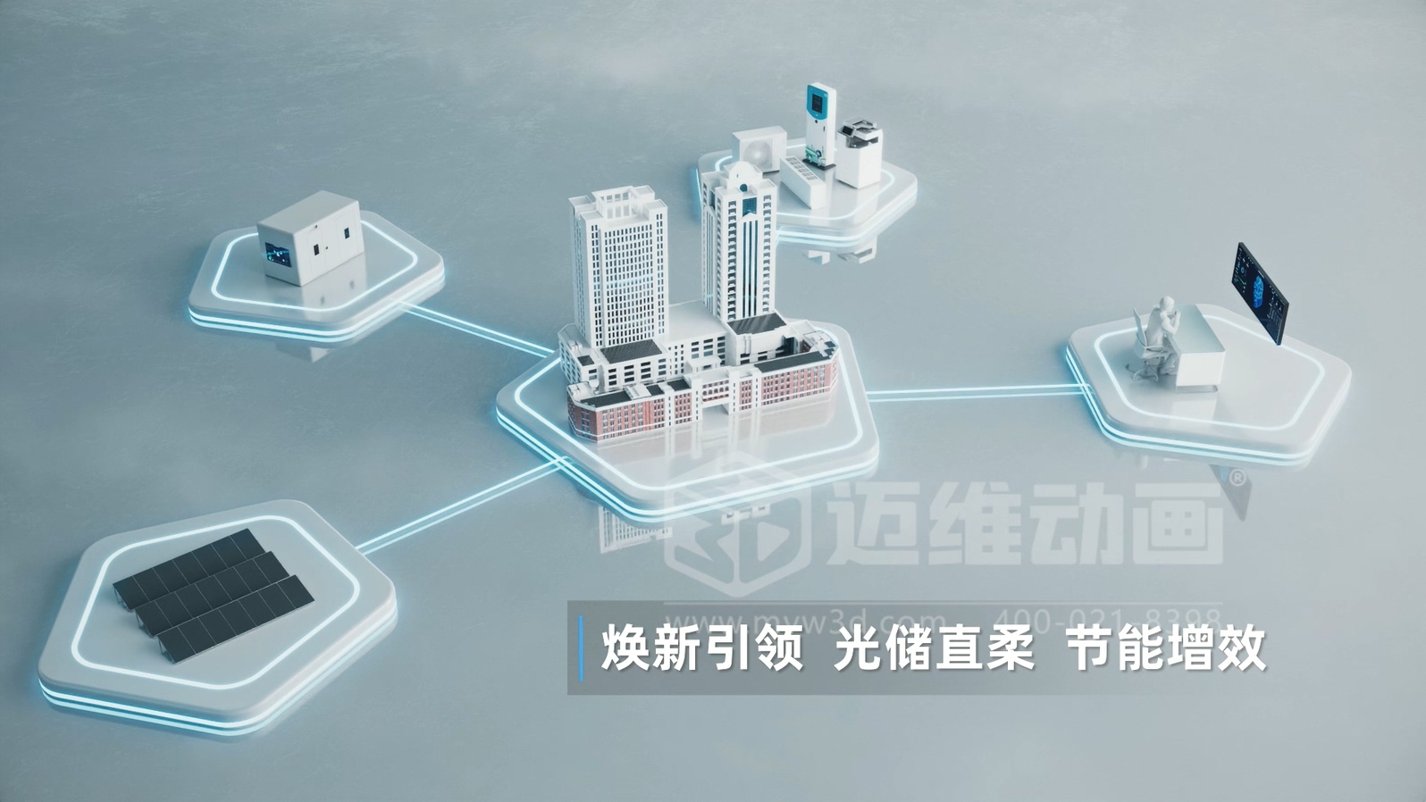 新能源科普新方式：光儲(chǔ)直柔系統(tǒng)三維動(dòng)畫(huà)不止是酷炫吸睛！還是一份專(zhuān)業(yè)又好懂的視覺(jué)指南(圖9)