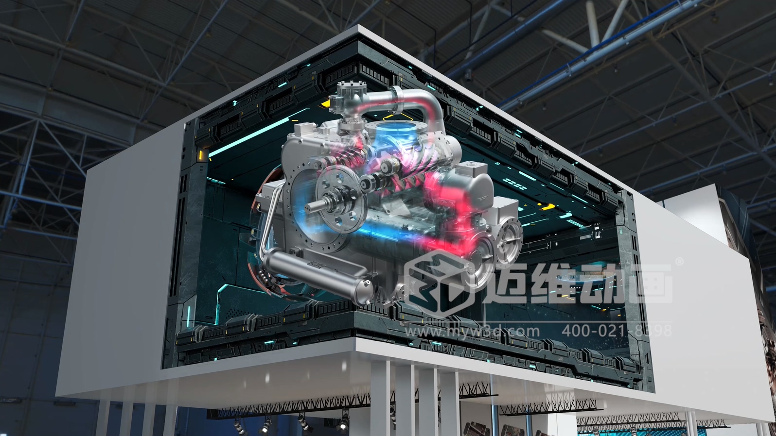 用3D動(dòng)畫重構(gòu)工業(yè)品宣傳，解決 “帶不走、說不清、看不懂” 三大難題(圖6)