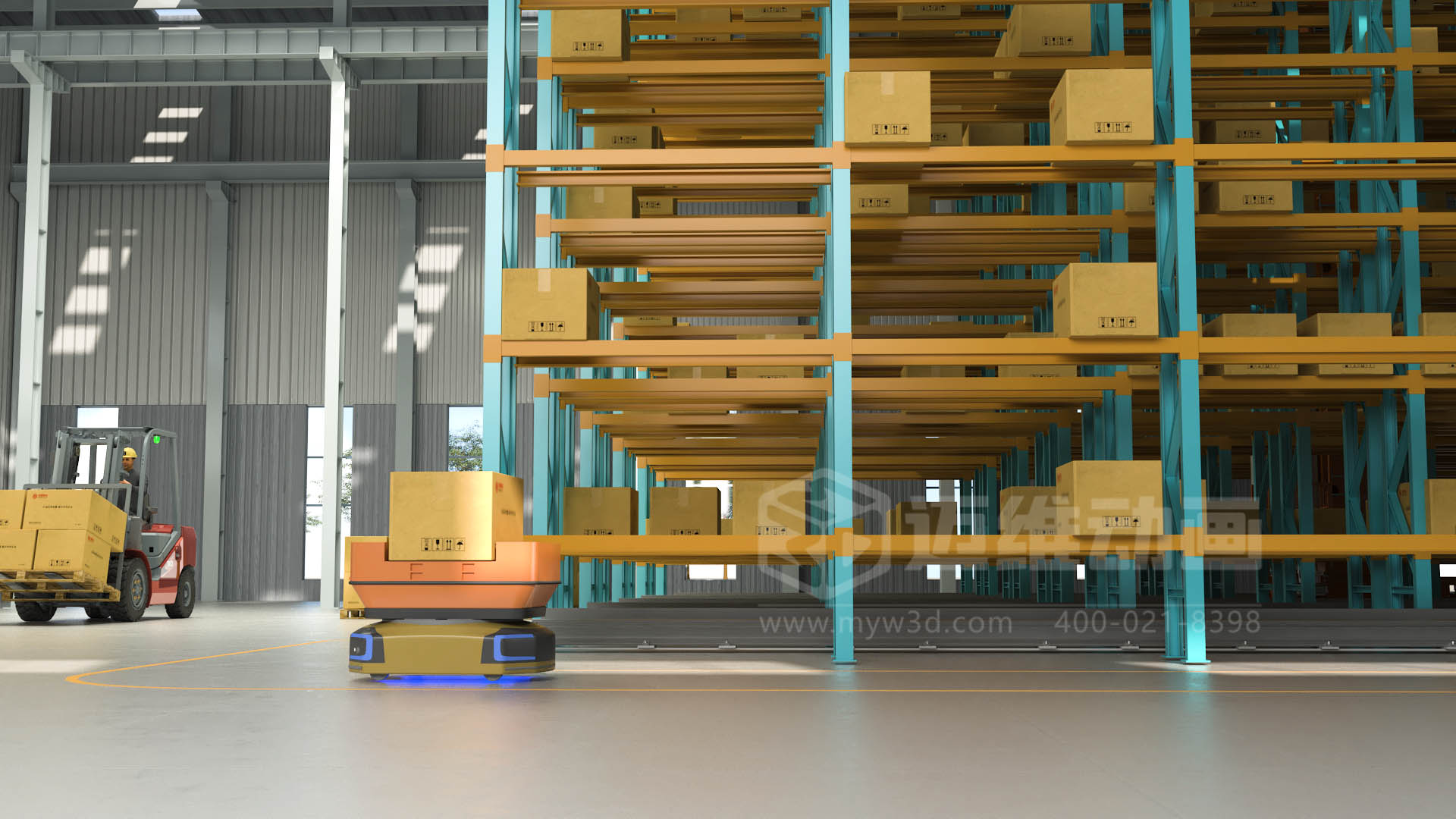 工業(yè)4.0可視化標配：哪些企業(yè)正在用三維動畫重構(gòu)工業(yè)自動化生產(chǎn)線展示邏輯？(圖6)