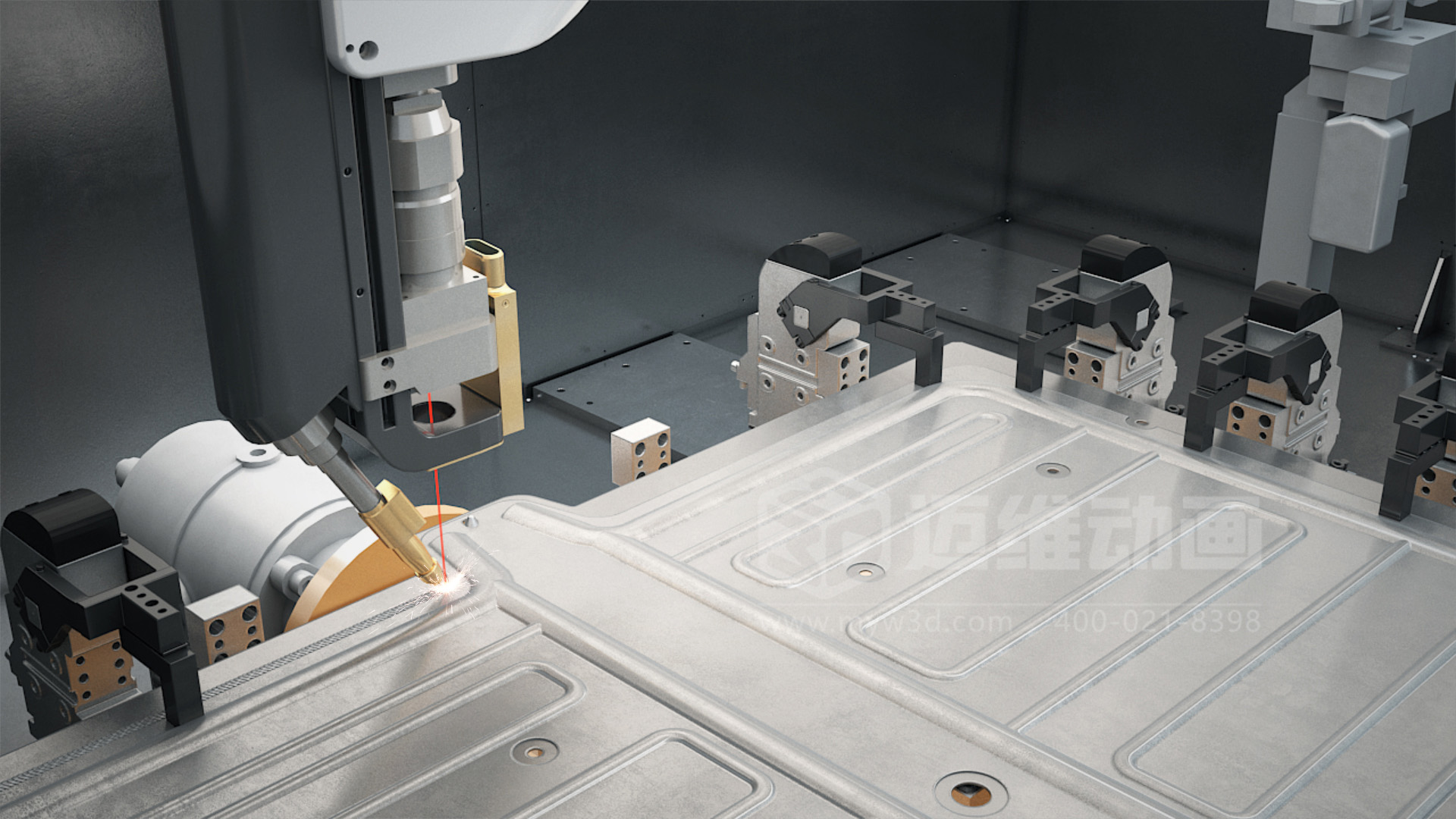 智造“可視化”引擎：三維動(dòng)畫(huà)如何重塑汽車(chē)零部件產(chǎn)線展示與工藝溝通(圖3)